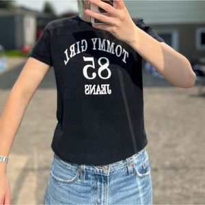 Vintage Tommy girl baby tee